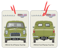 Ford Thames 7cwt Van 1954-61 Air Freshener